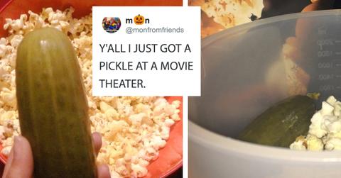 Movie Theatres In Texas Sell Pickles and Everyone Else Thinks It's Weird