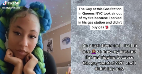 TikToker Gas Station Air