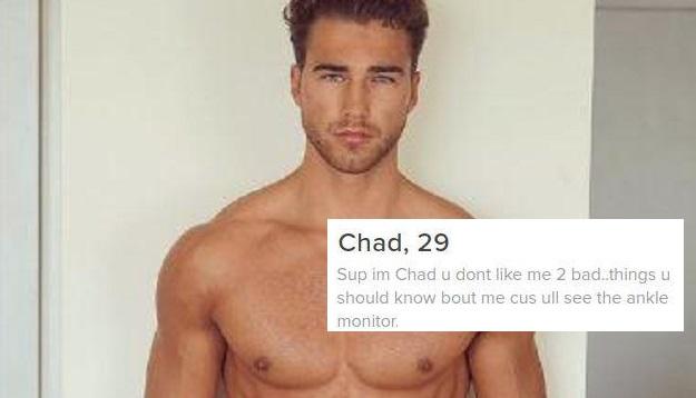 Model tinder fake profile