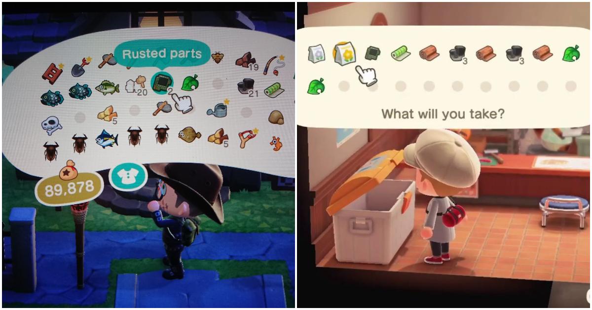 Animal Crossing Rusted Parts What They're for and How You Get Them
