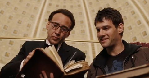 national treasure  plot feature