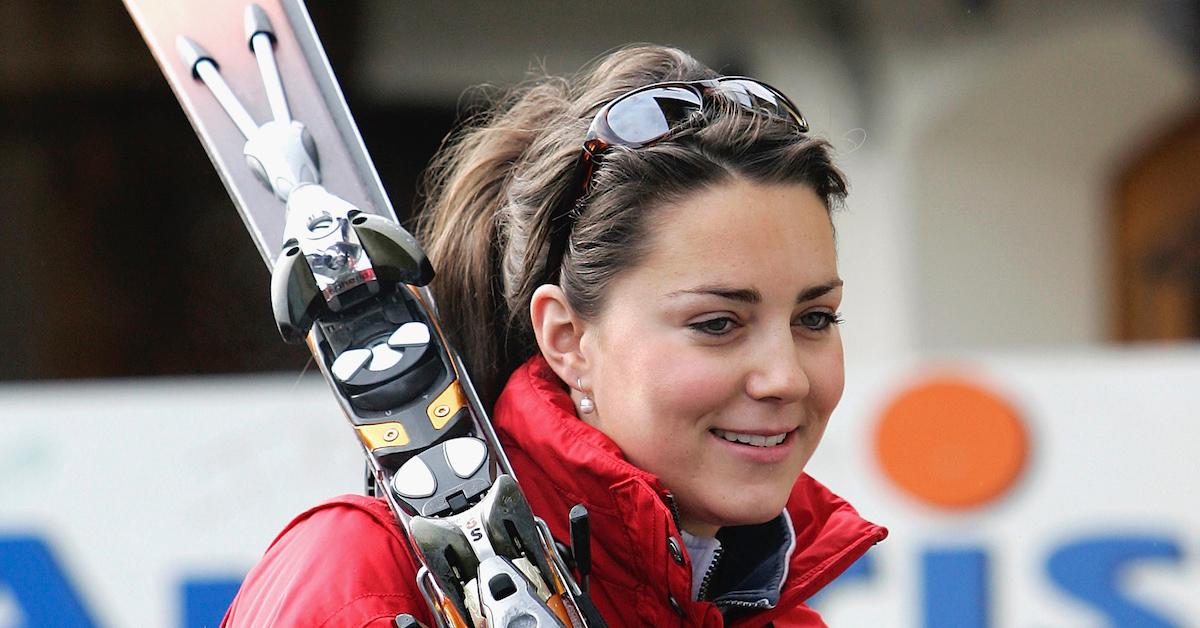Kate Middleton in Klosters on March 30, 2005 in Switzerland.