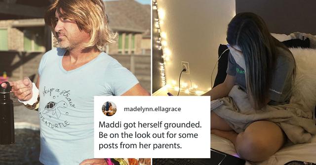 Dad 'Punishes' Daughter by Taking Over Her Social Media For Two Weeks
