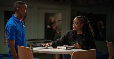 Salim Ashe Freeman and Diana Tejada on Power Book II: Ghost portrayed by Petey McGee and LaToya Tonodeo