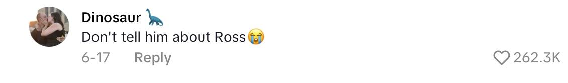 Comment on viral video about woman who's boyfriend thought she was cheating with Michael.