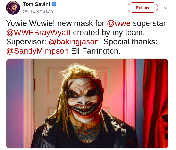 Tom Savini and His Team Created WWE's All Time Scariest