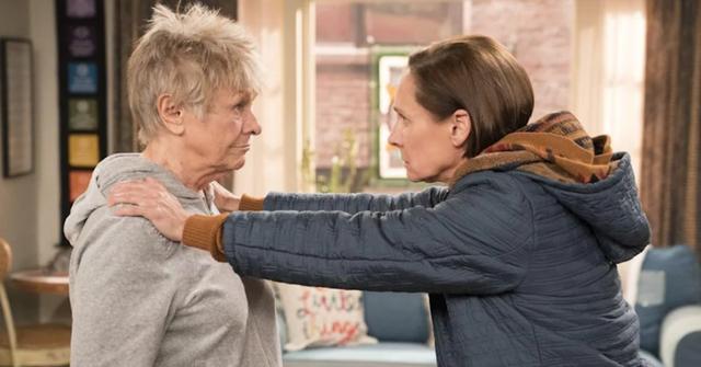 Bev moves in with Jackee because she was kicked out of her retirement home.