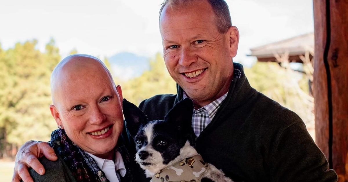 Robyn, Mark and their dog