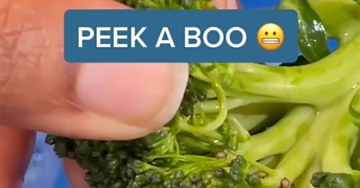 TikTok bugs in broccoli