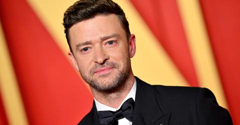 Justin Timberlake on red carpet