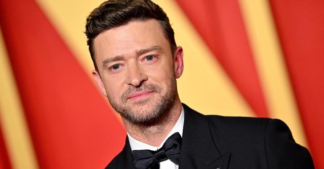 Justin Timberlake on red carpet