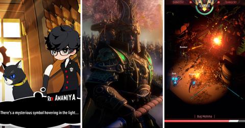 'Persona 5 Tactica,' 'WARHAMMER III Shadows of Change DLC,' and 'Endless Dungeon'