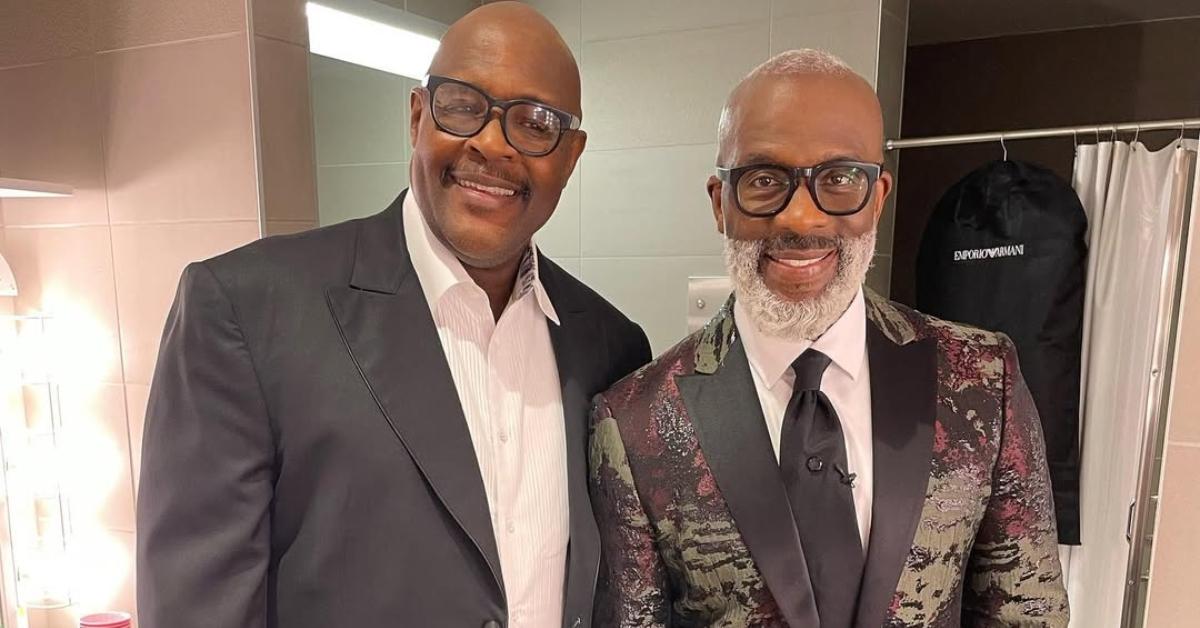 (l-r): Marvin Winans and Bebe Winans 