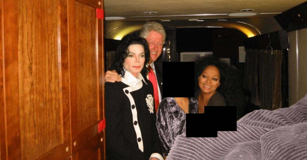 Michael Jackson, Bill Clinton, and Diana Ross