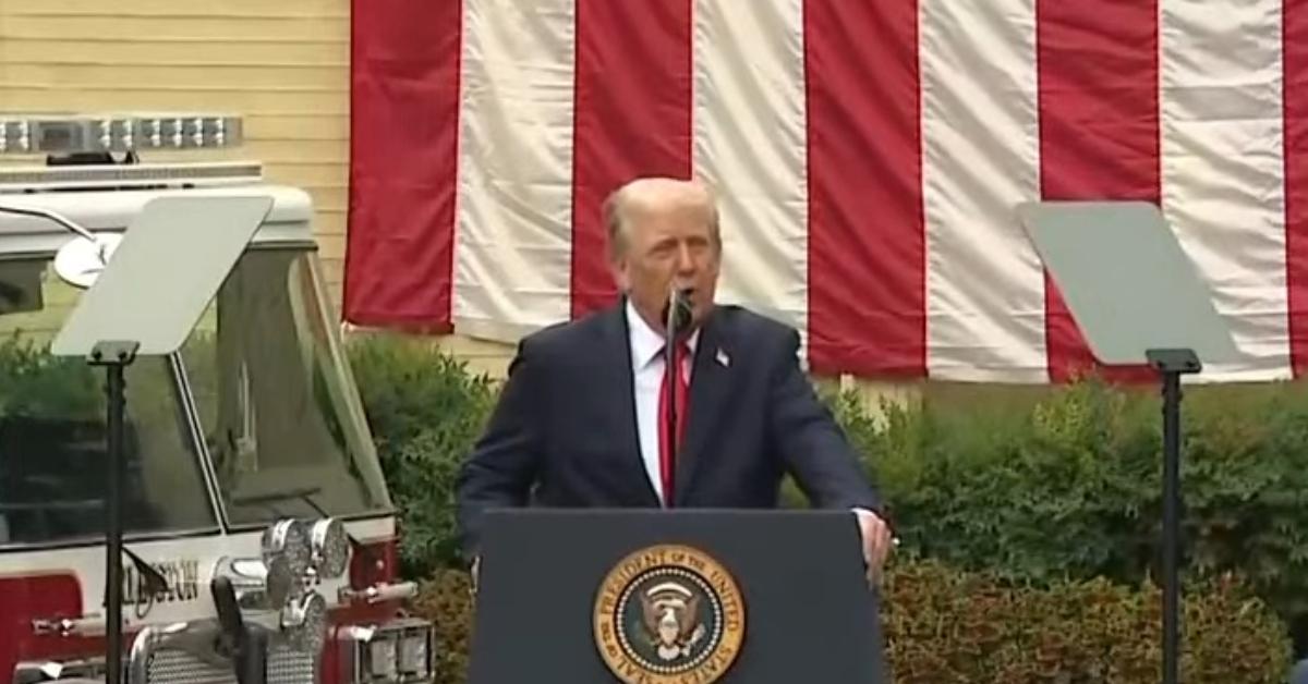 Donald Trump speaks on 2025 anniversary of 9/11