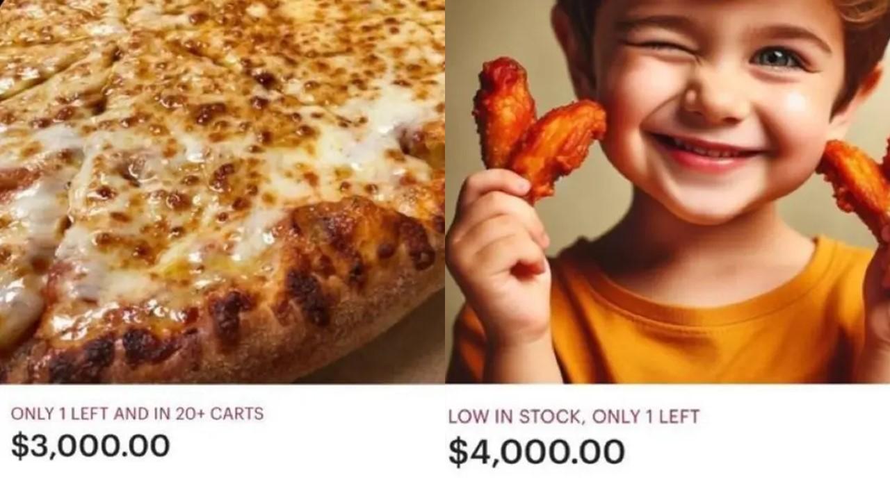 Pizza photos selling for thousands of dollars on Etsy