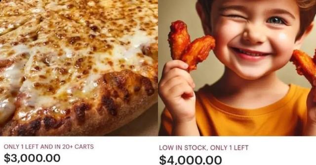 Pizza photos selling for thousands of dollars on Etsy