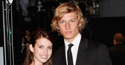 Emma Roberts and Alex Pettyfer attend The Bourne Ultimatum premiere held at the Odeon Leicester Square on August 15, 2007 in London