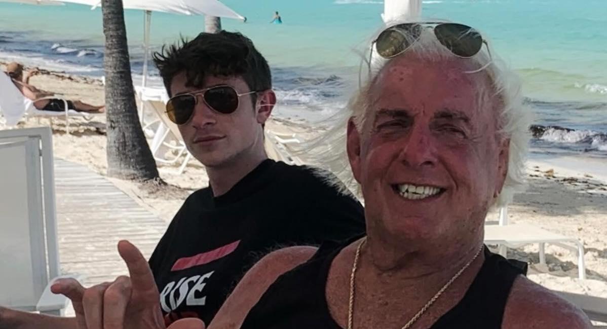 Ric Flair with Sebastian