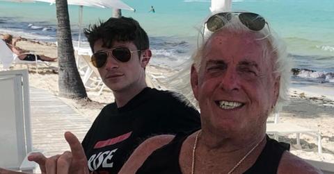 Ric Flair with Sebastian