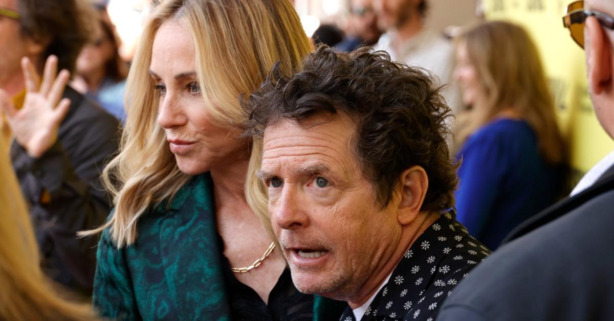 (L-R) Tracy Pollard and Michael J. Fox attend 'STILL: A Michael J. Fox Movie' - 2023 SXSW Conference and Festivals in 2023