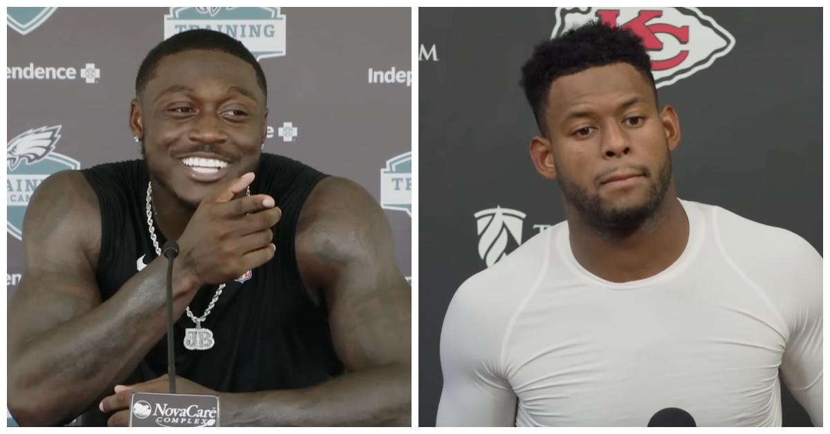 Patrick Mahomes weighs in on AJ Brown-JuJu Smith-Schuster beef