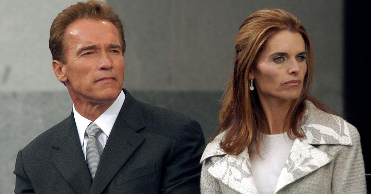 Arnold Schwarzenegger and wife Maria Shriver after his being sworn in as California's 38th Governor 