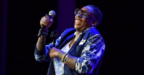 Gina Yashere speaks onstage at "Time's Up" during the 2018 Tribeca Film Festival.
