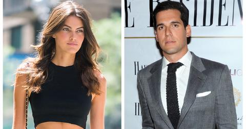 (L-R): Model Kamila Hansen; Real estate mogul Oren Alexander