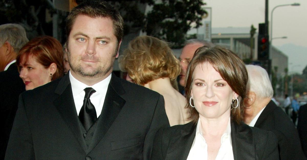 Nick Offerman et Megan Mullally en 2003.