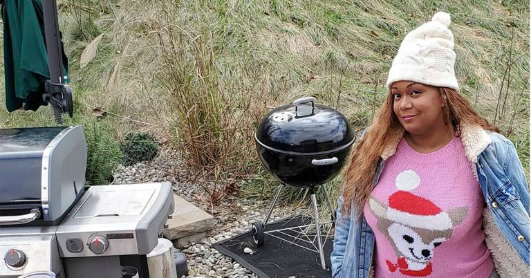 Why Is Sunny Anderson Always Outside On The Kitchen