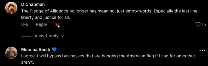veteran hates american flag now