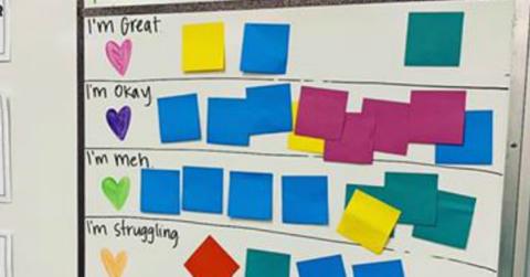 mental health checkboard cover