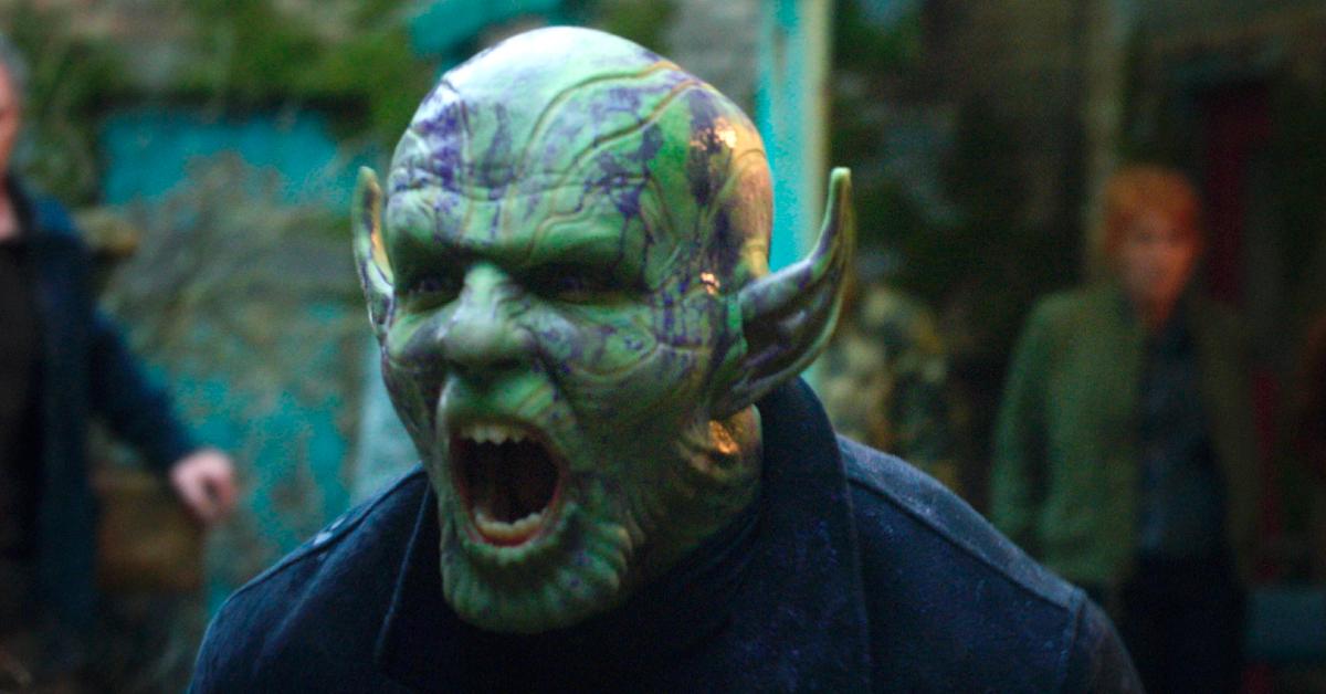 Kingsley Ben-Adir as Gravik (in his true Skrull form) in 'Secret Invasion'