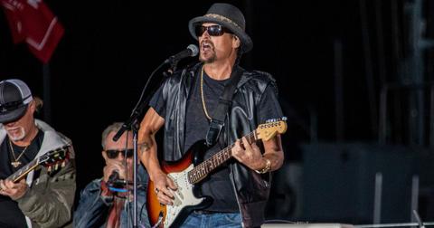Kid Rock performs during the Trump 2020 rally in Michigan