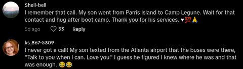 Mom’s Voicemail Message From Son at Marine Boot Camp Goes Viral