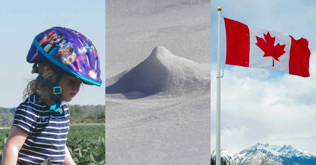 Canadian Schools Mandate Kids Must Wear Helmets to Play in Snow