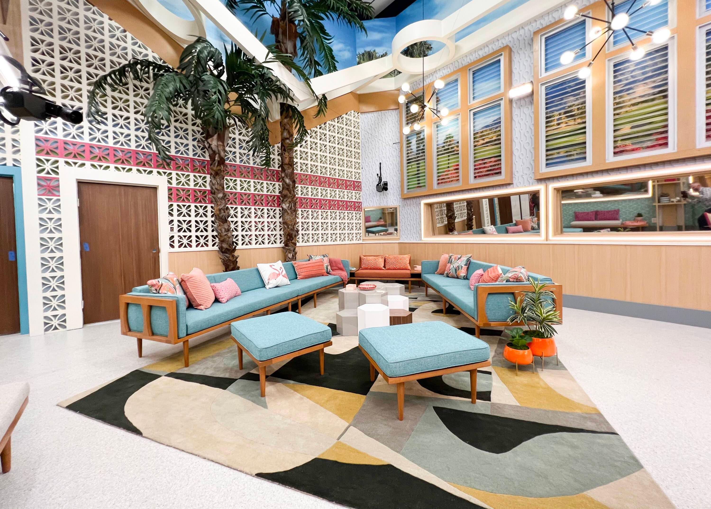 'Big Brother 24' living room.