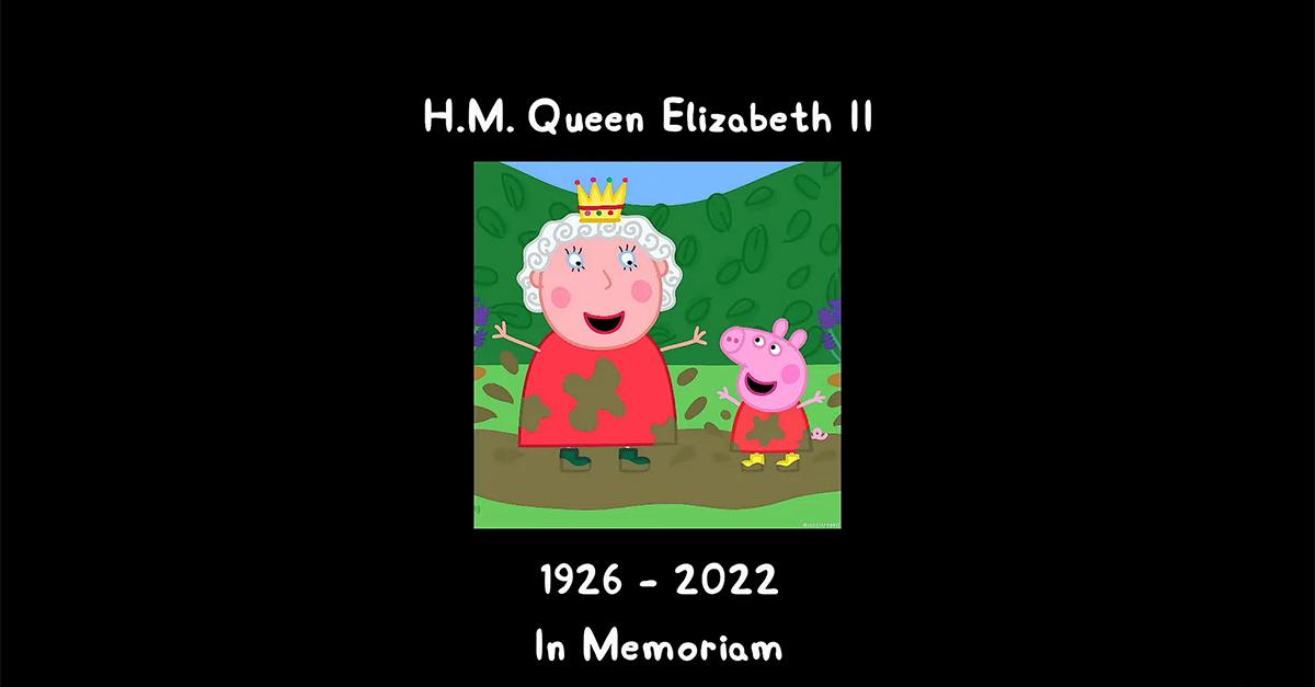 The Queen's "In Memoriam" in 'Peppa Pig: World Adventures'