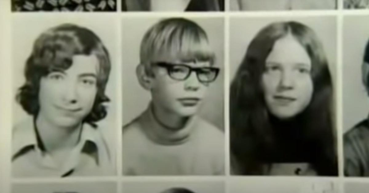 Jeffrey Dahmer (center) is a school yearbook