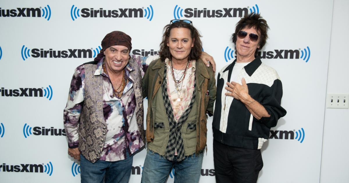 Steven Van Zandt, Johnny Depp, Jeff Beck