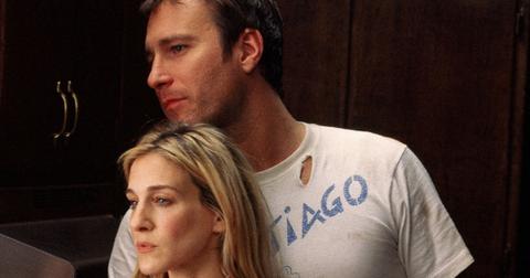 Sarah Jessica Parker and John Corbett on SATC