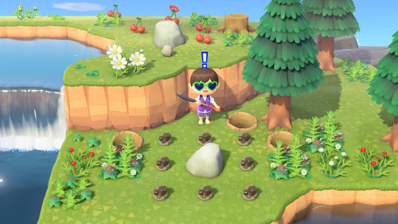 best place to find iron nuggets animal crossing