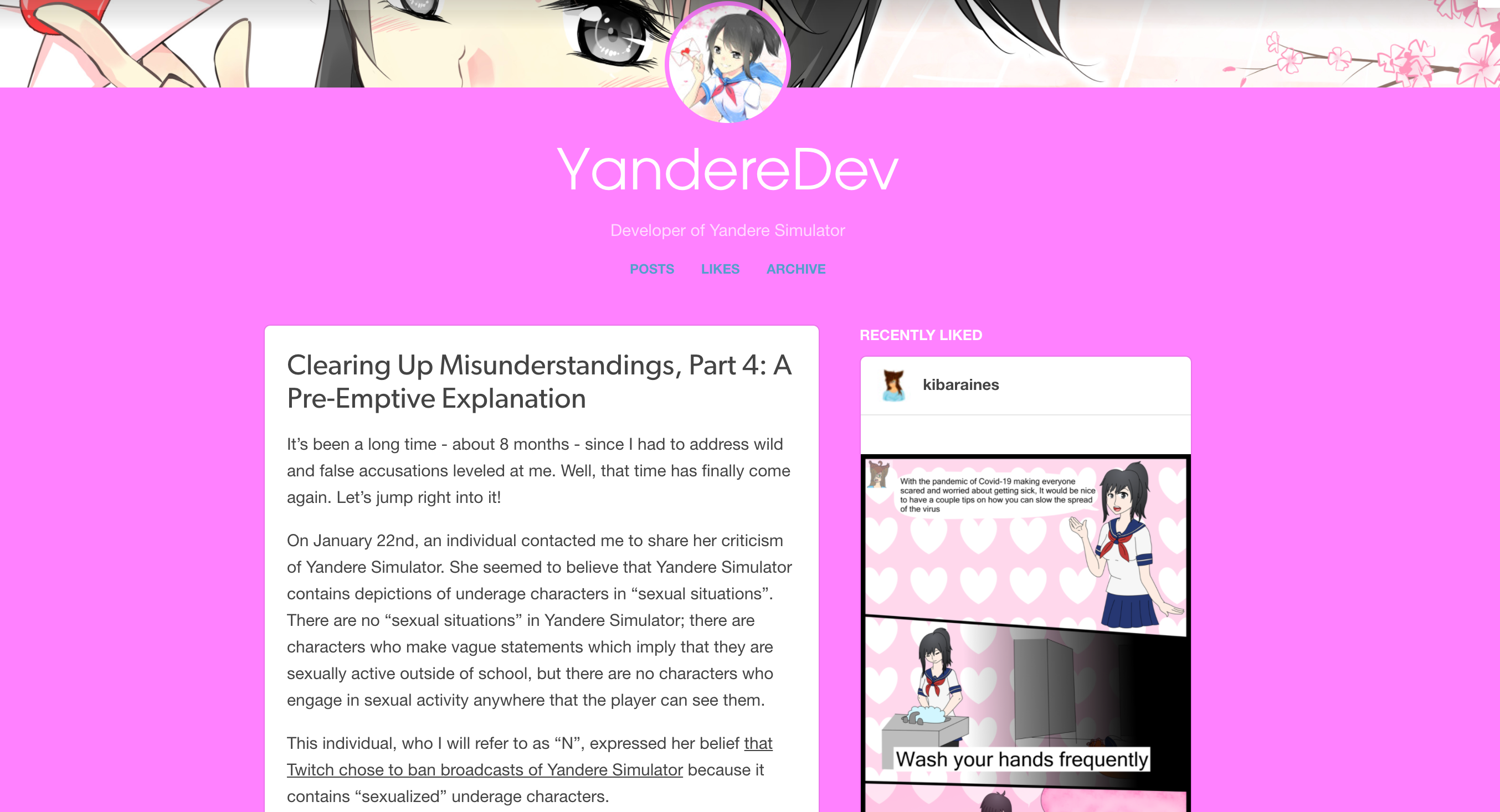 Yanderedev Controversy Why Ripyanderedev Is Trending On Twitter