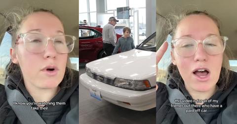 Woman Urges Folks with Paid off Cars to Avoid New Payments