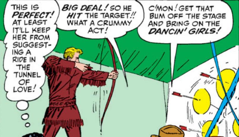 Hawkeye in the Marvel comics