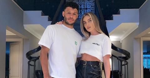 Alex Oxlade-Chamberlain and Perrie Edwards