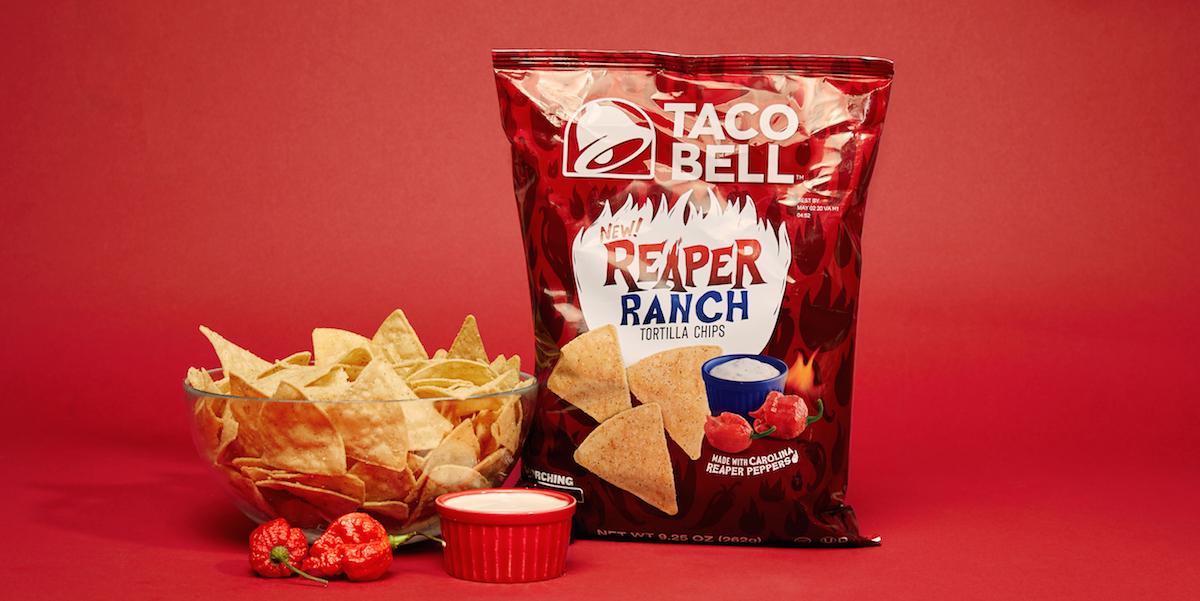 taco bell reaper ranch chips