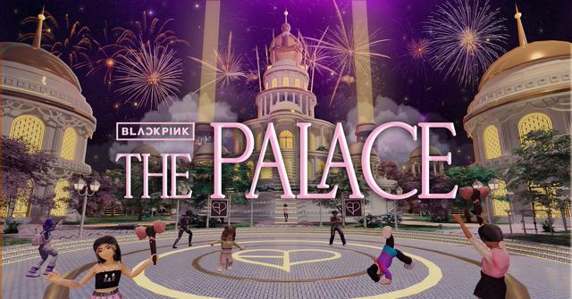 'Roblox' promo art for the BlackPink The Palace in-game experience.