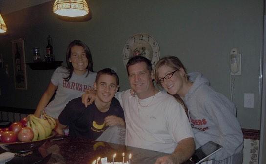 Greg Grippo and his father